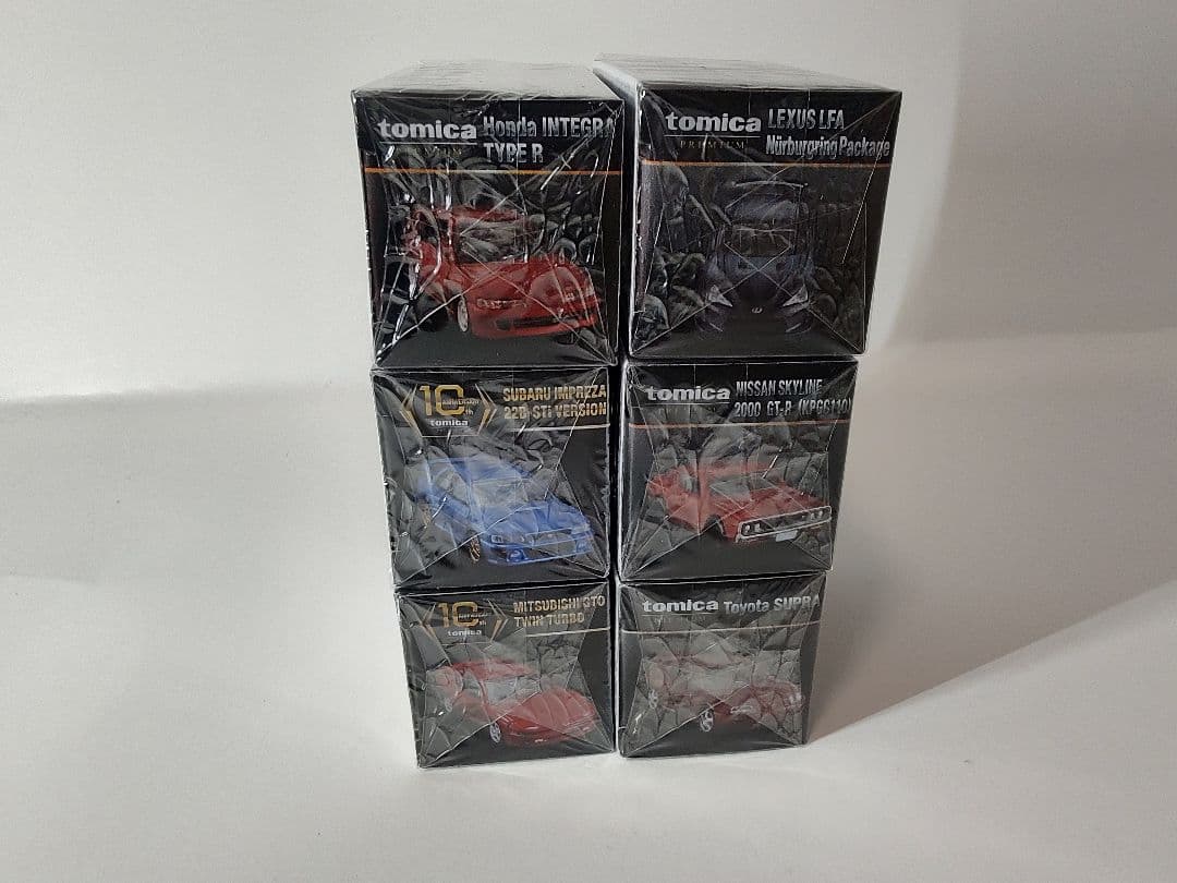 トミカプレミアム タカラトミーモール ミニカーセット 6台