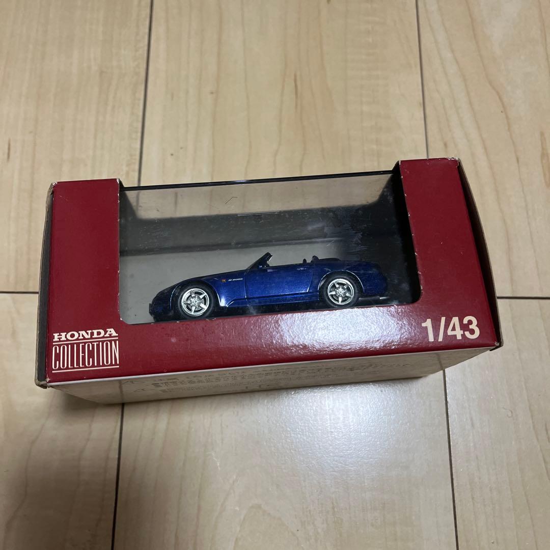 【送料込】HONDA S2000 モンテカルロブルー 1/43