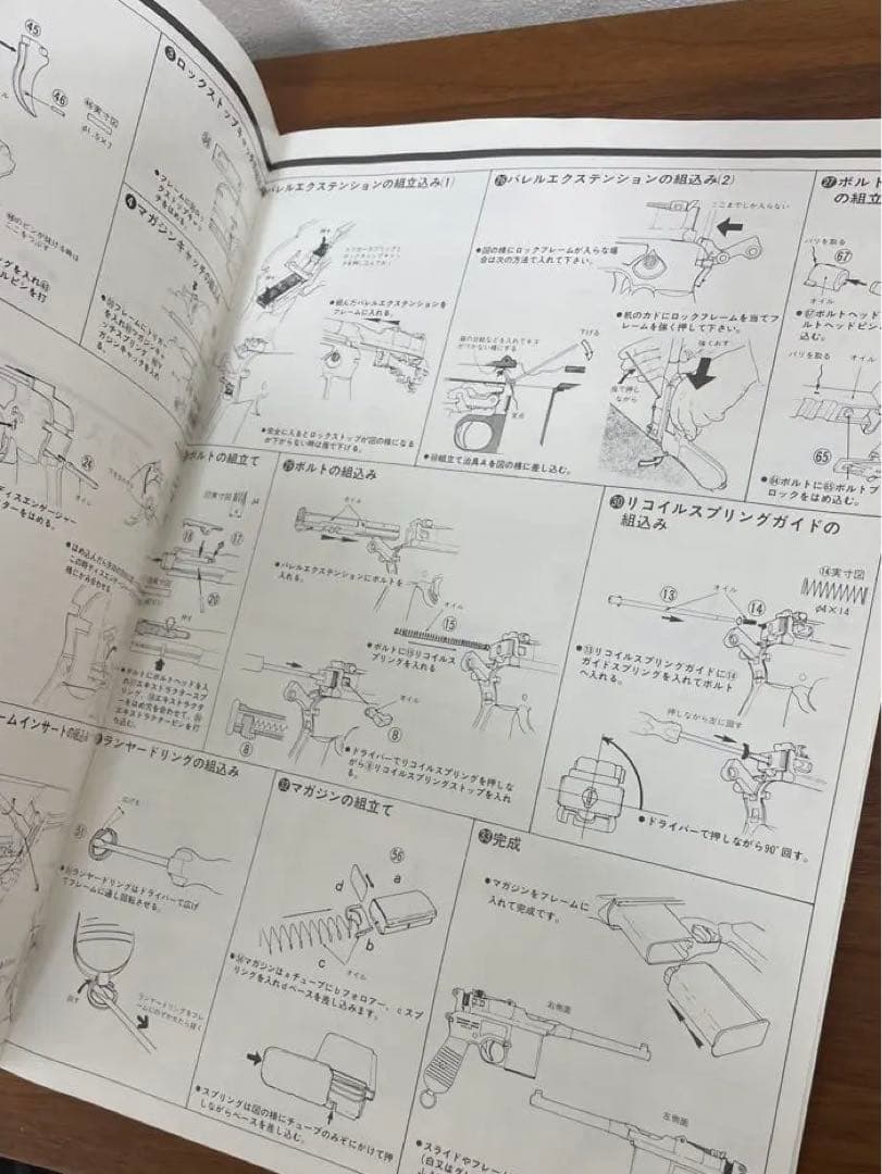 淺*田様 マルシン未組立‼︎ モデルガン モーゼルM712