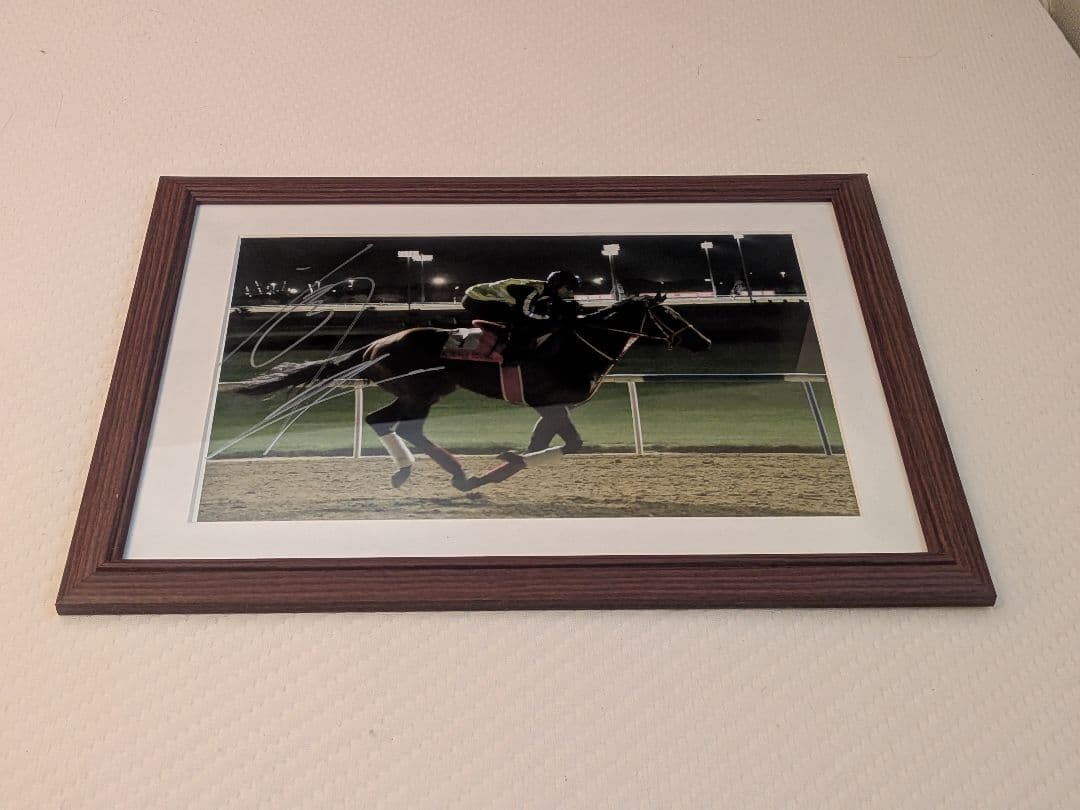 い*う様 【世界唯一】年度代表馬選出記念フォーエバーヤング坂井瑠星騎手直筆サイン