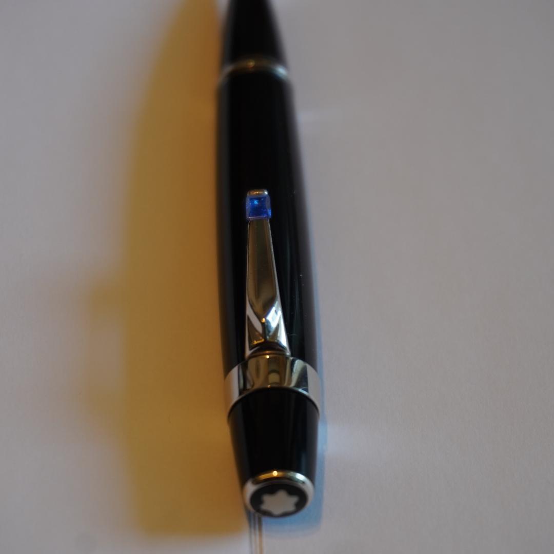 MONTBLANC モンブラン ボエム 黒 ツイスト式 ブルーストーン