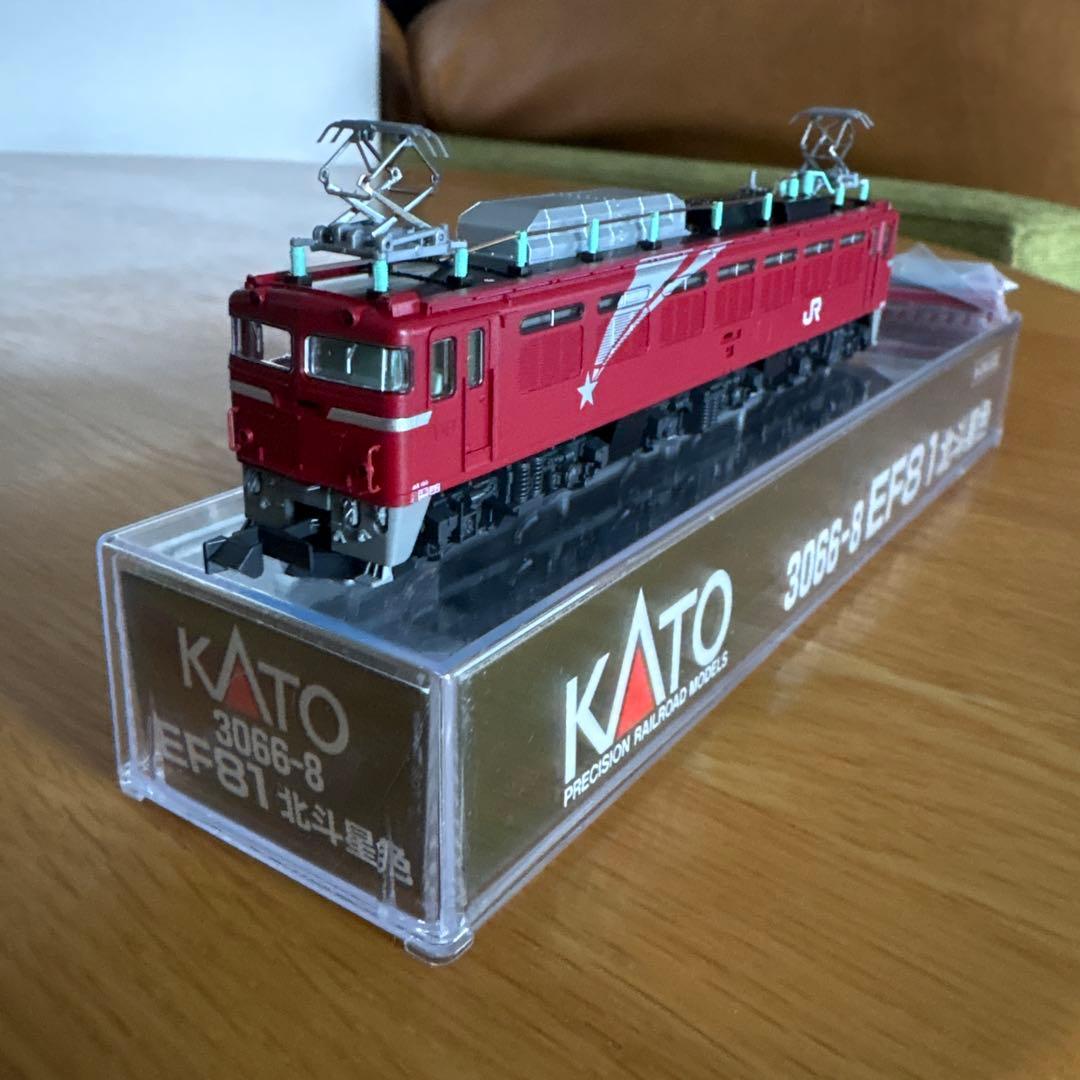 【新品】KATO 3066-8 EF81北斗星色③付属品未使用未開封 最新ロット
