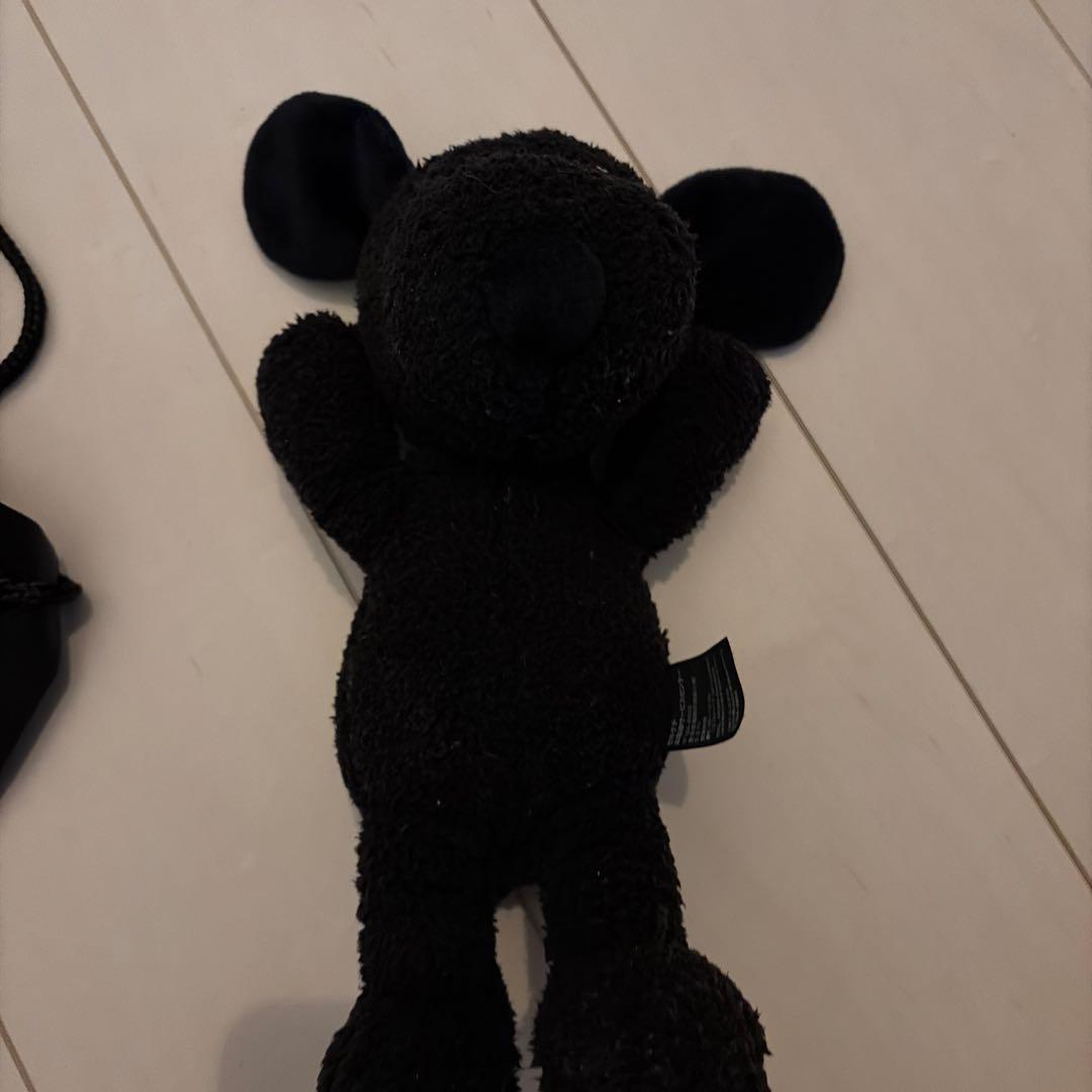 KAWS×スヌーピー　ぬいぐるみセット 黒・白