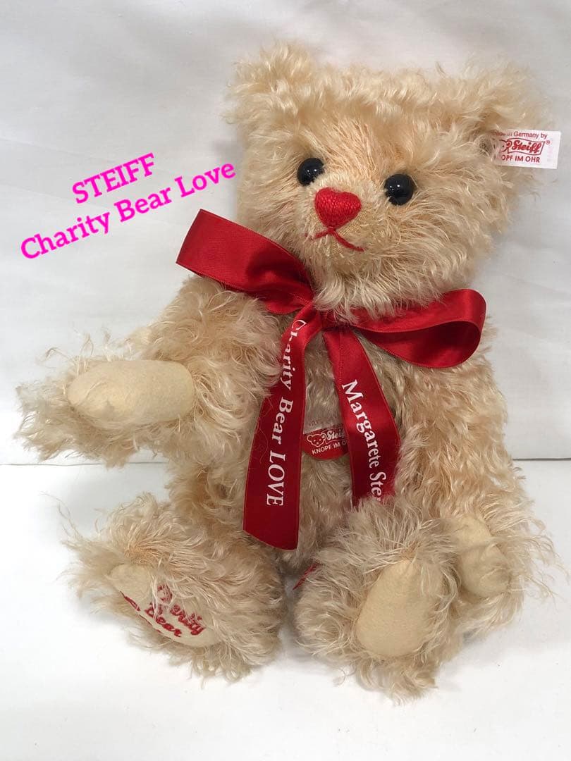 シュタイフ チャリティー　ベア　ラブ　テディベア