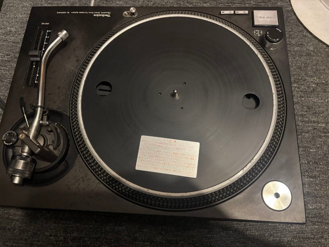 テクニクスターンテーブル　SL12000 MK3 2台セット