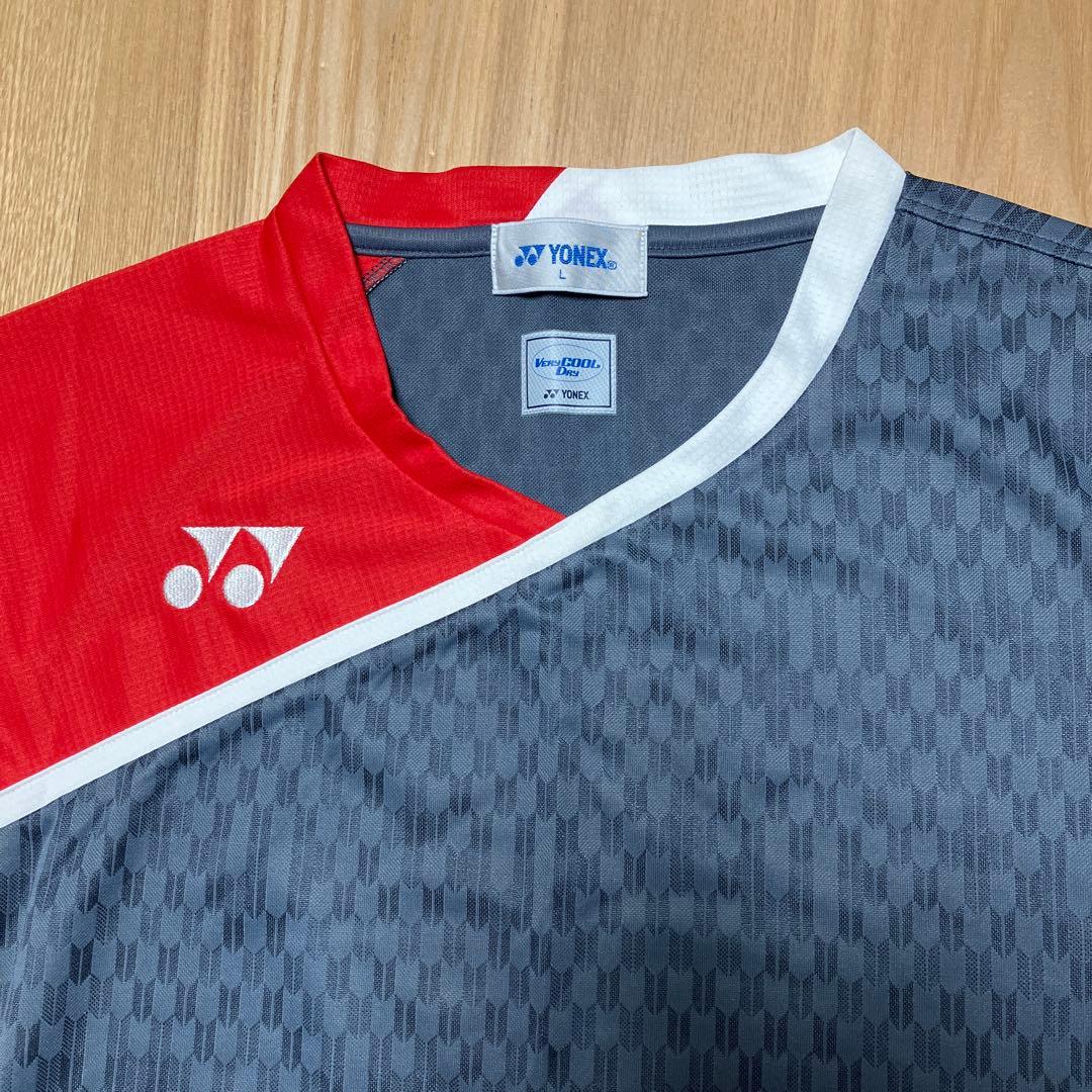 YONEX ゲームシャツ 2018年日本代表 レディースLサイズ
