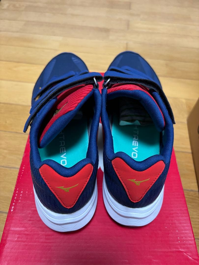 Mizuno FUELCELL トレーニングシューズ ネイビー/レッド