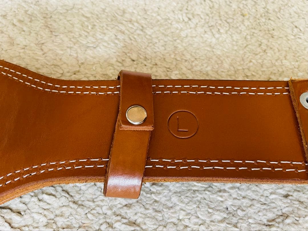 ゴールドジム(GOLD'S GYM) プロレザーベルト【ゴールドジム正規品 】