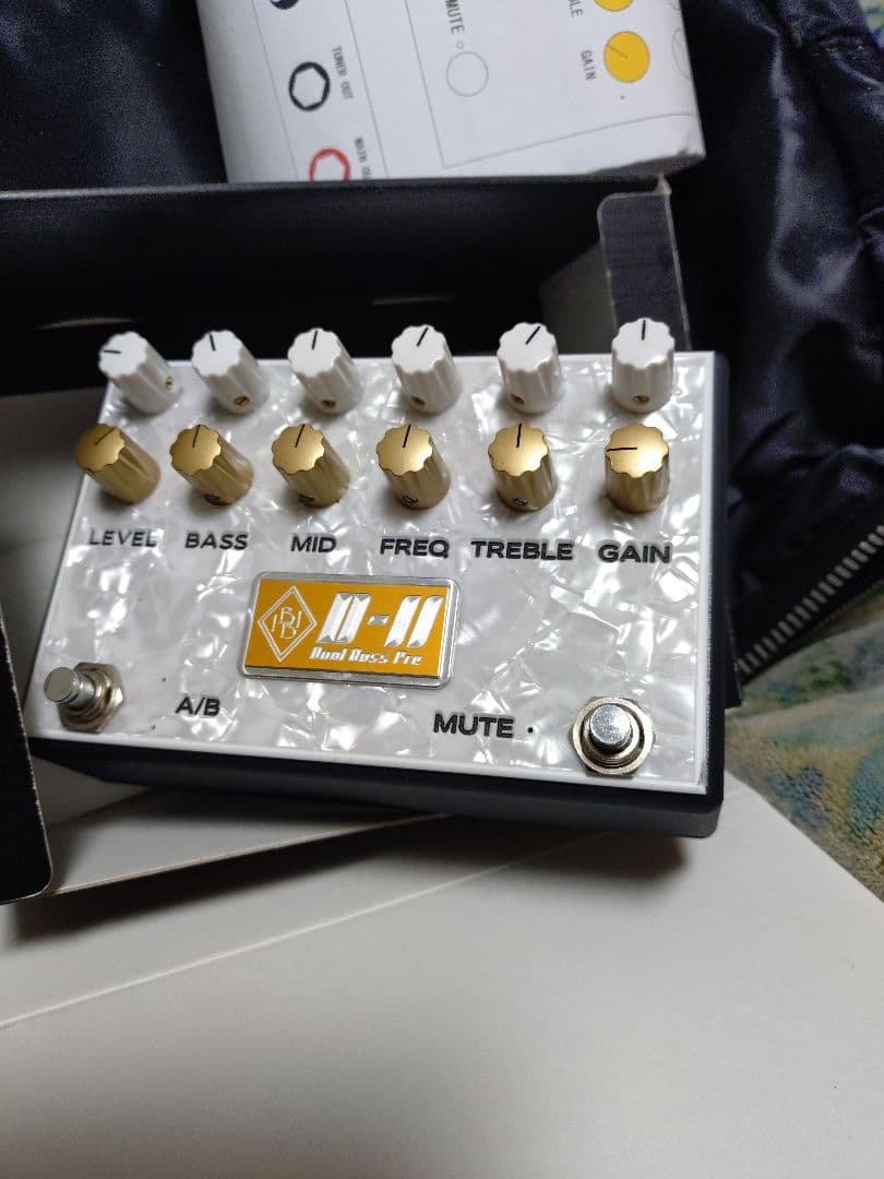 inner bamboo D-Ⅱ dual bass preampアダプター付