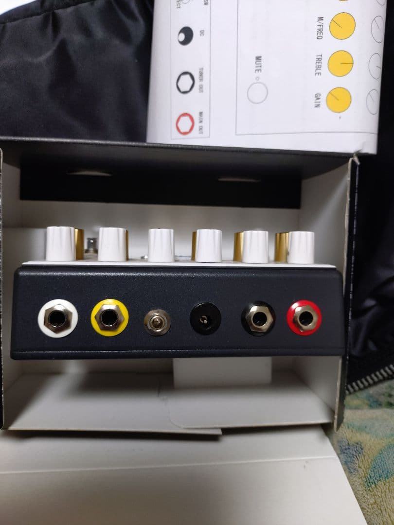 inner bamboo D-Ⅱ dual bass preampアダプター付