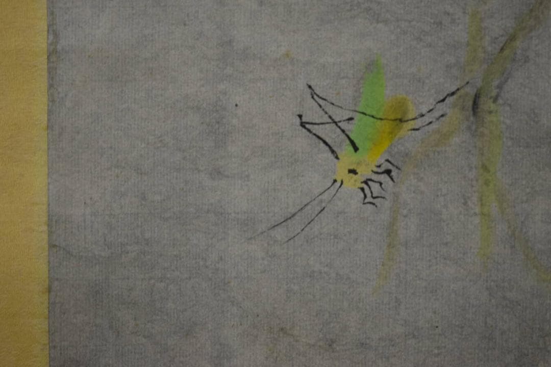 複製/斎白石/斉白石/親情図/鶏親子図/工芸/布袋屋掛軸HH-791