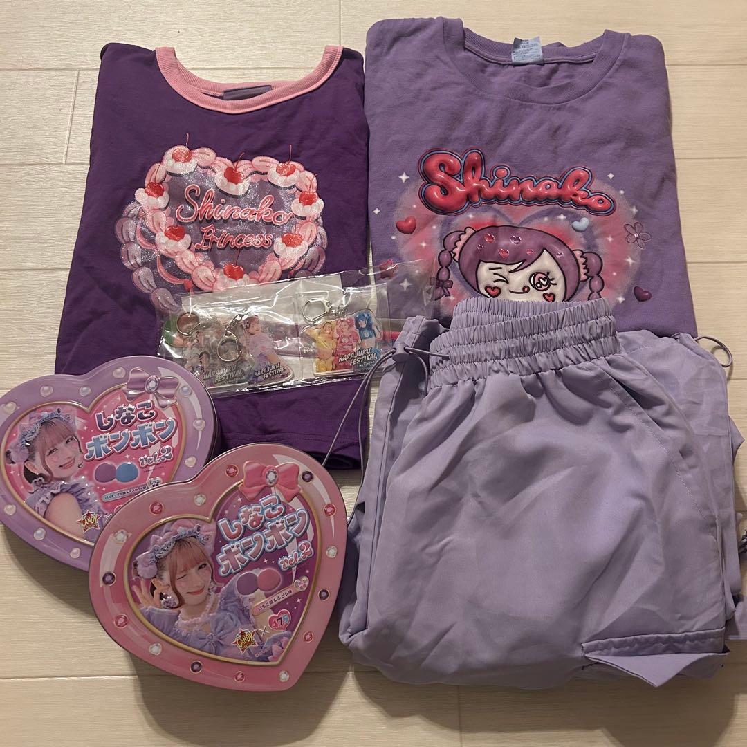しなこ グッズ セット Mサイズ Tシャツ パンツ 原宿フェスティバル ボンボン