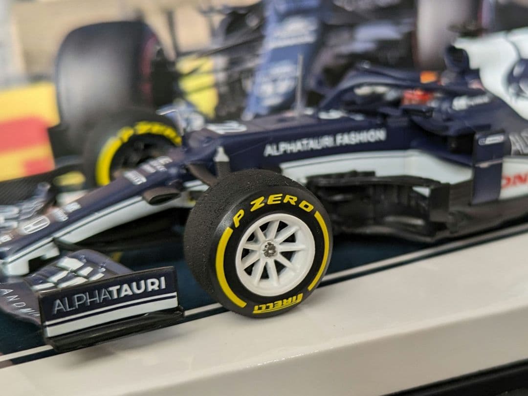 CK別注 1/43 アルファタウリ AT02 角田裕毅 2021 デビュー戦9位