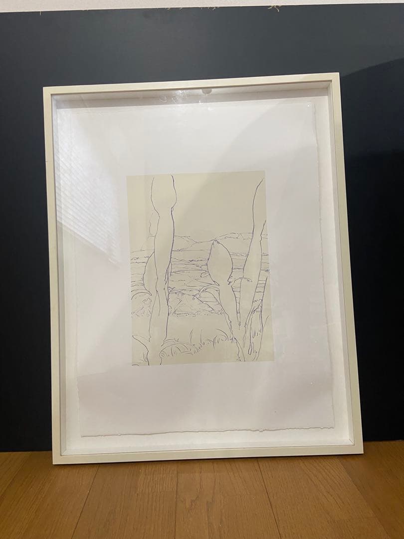 現代アート　リトグラフ　法貴信也　Unttitled2003年作