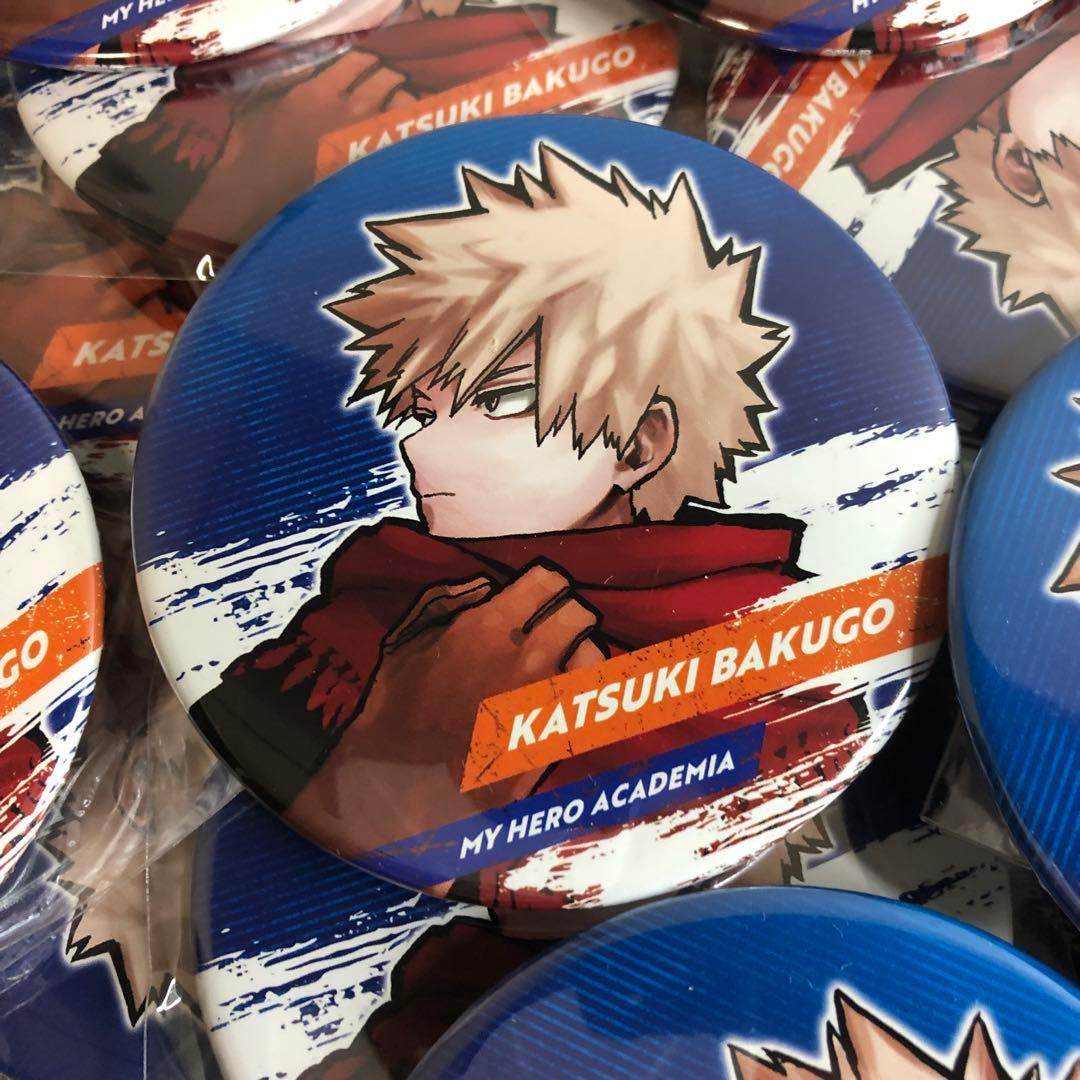 合計50点 僕のヒーローアカデミア ヒロアカ 爆豪勝己 缶バッジ おまとめ