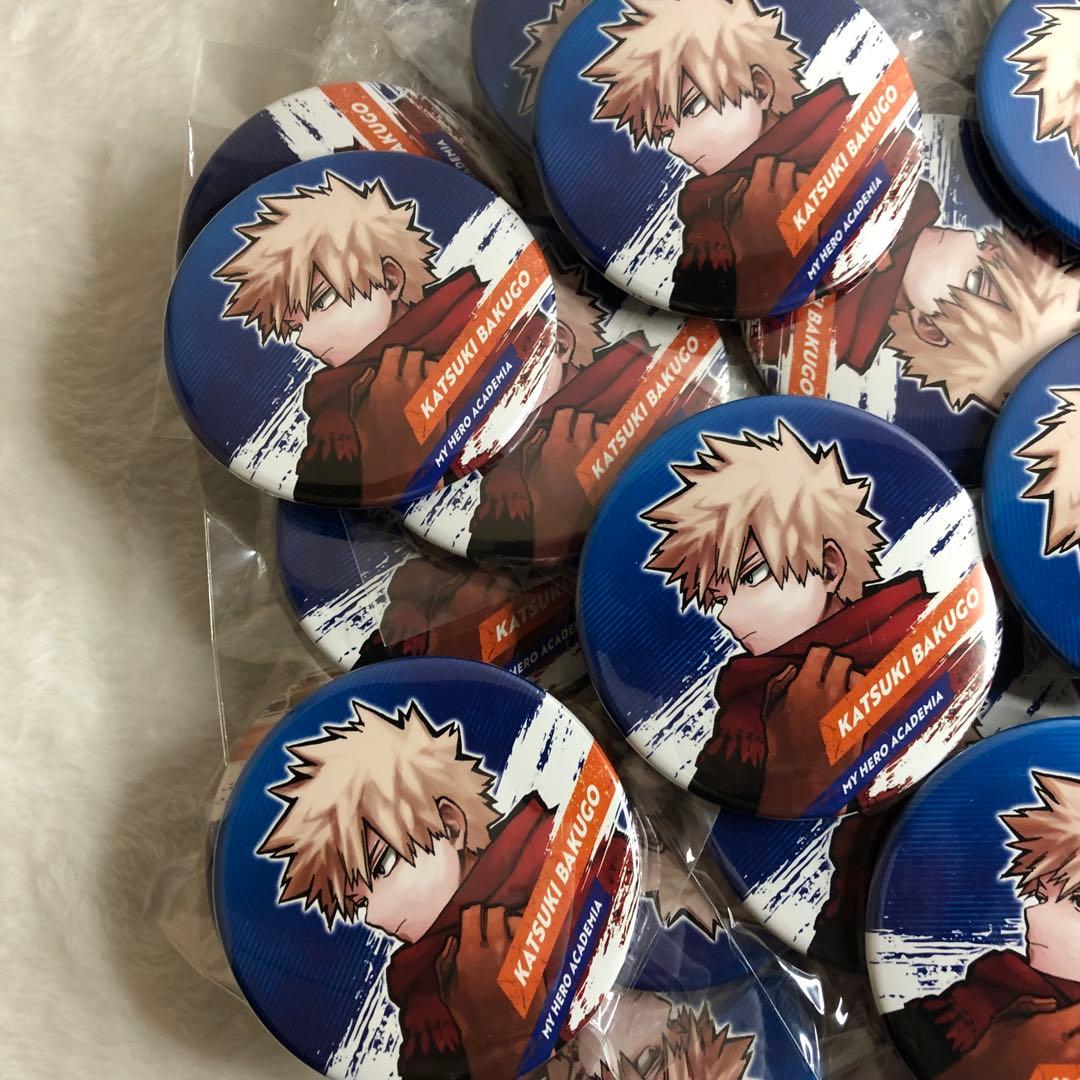 合計50点 僕のヒーローアカデミア ヒロアカ 爆豪勝己 缶バッジ おまとめ