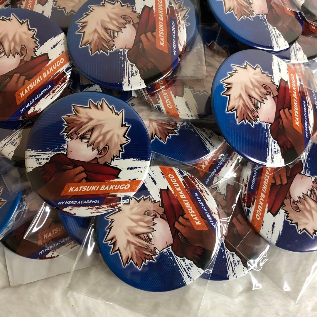 合計50点 僕のヒーローアカデミア ヒロアカ 爆豪勝己 缶バッジ おまとめ