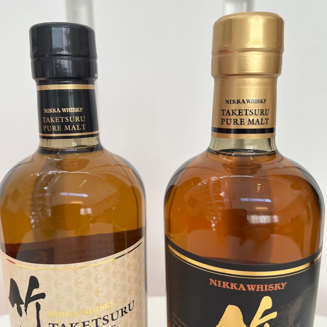 竹鶴ピュアモルト　ラベル違い２本セット