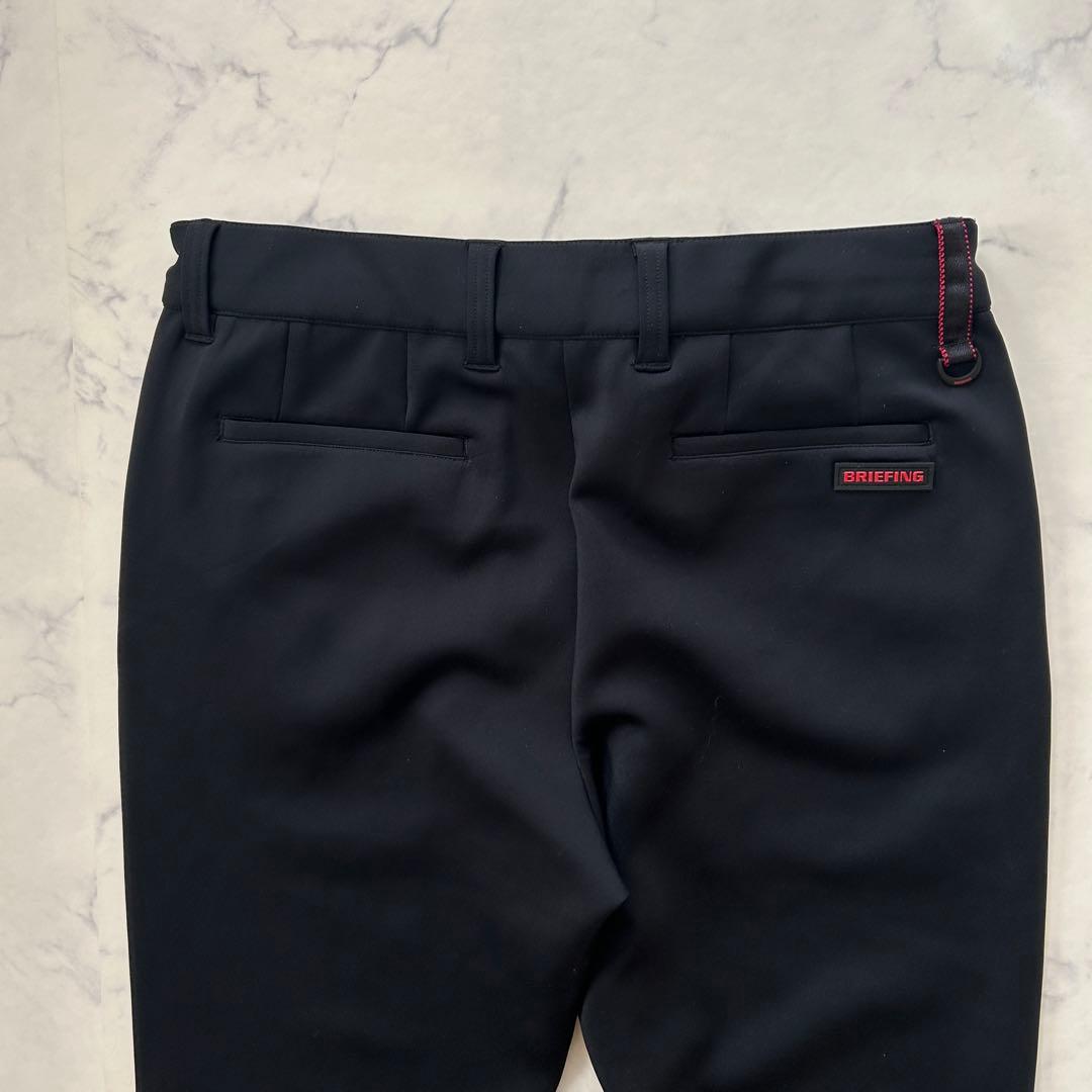 ブリーフィング ジョガーパンツ 2022年モデル 3Dロゴ エンボス XL 黒