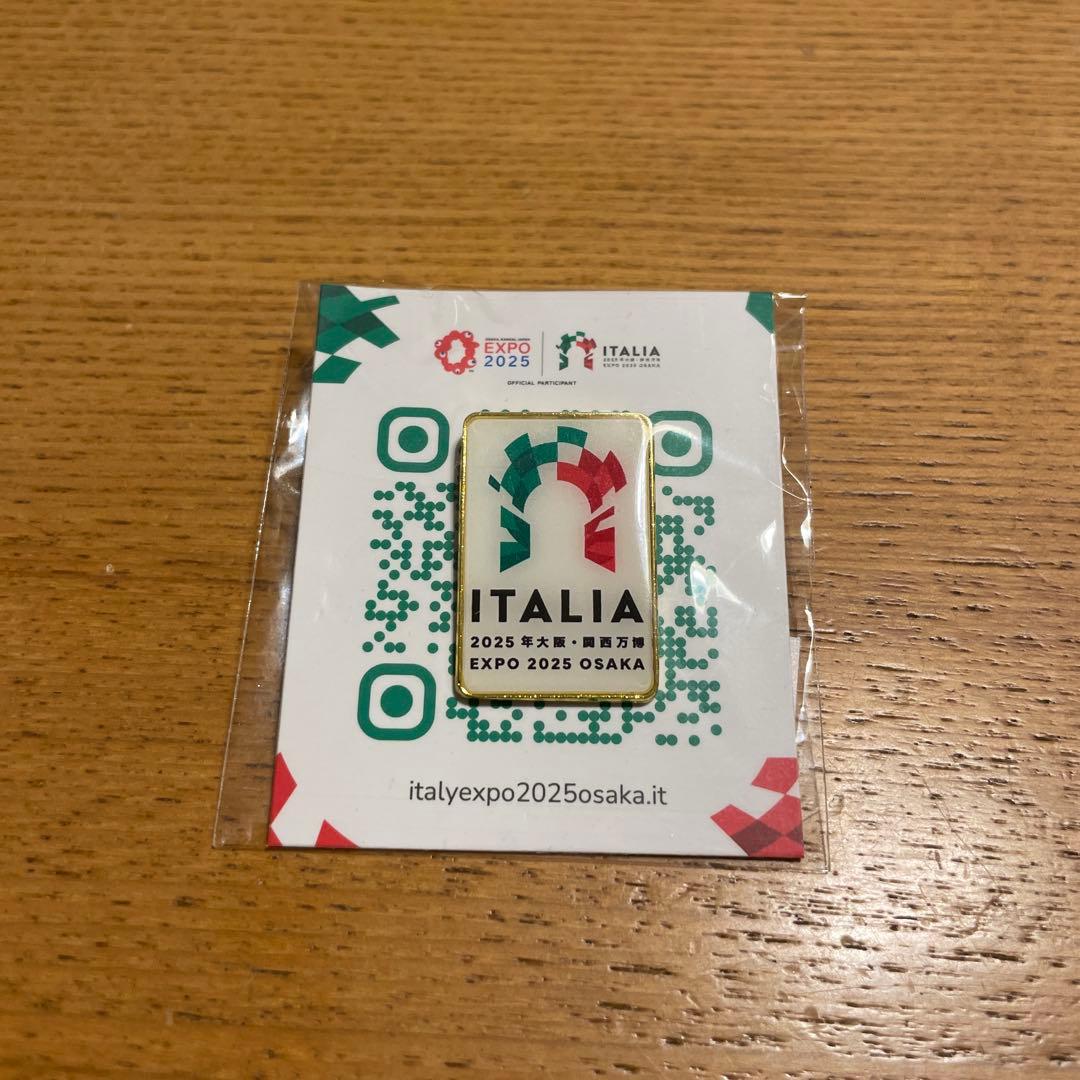 大阪万博　イタリアパビリオン　激レア！ピンバッジ