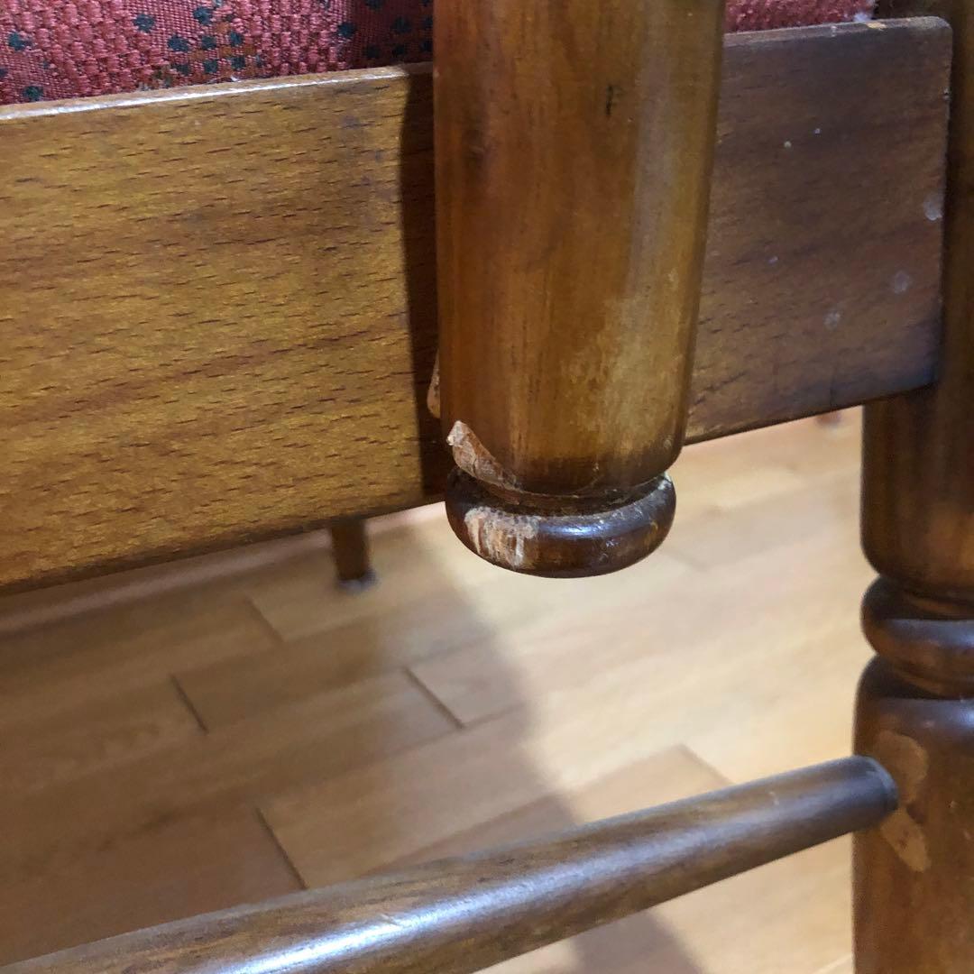 ヴィンテージ カリモク コロニアル アームチェア 椅子 1脚 応接　③