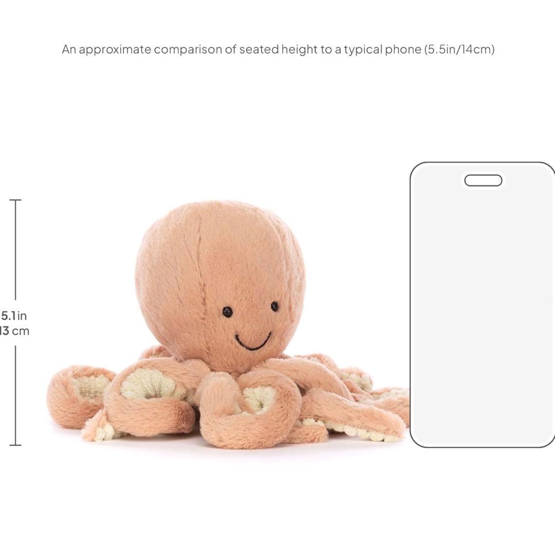 JELLY CAT 新品 タコ ぬいぐるみ