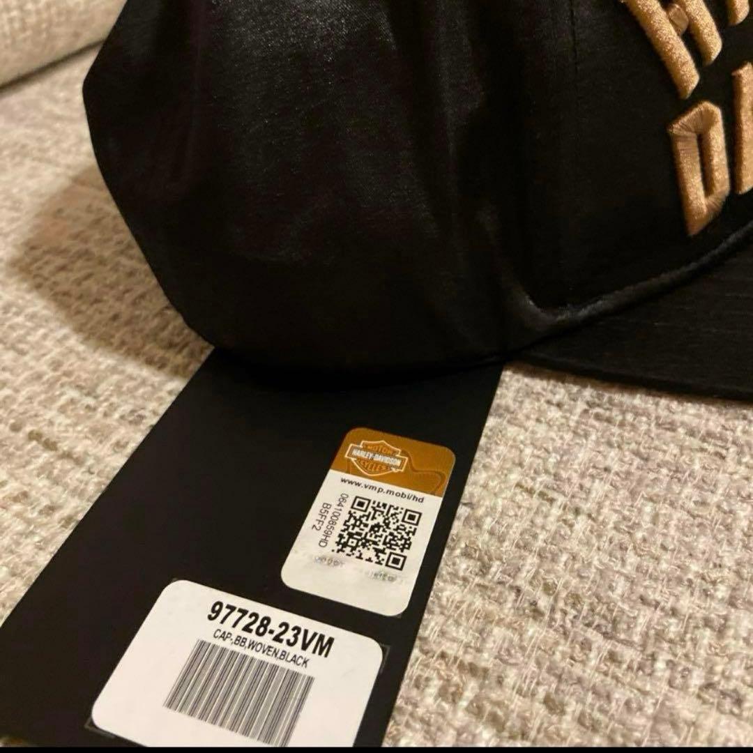 Harley-Davidson ハーレーベースボールキャップ 黒2万の品新品