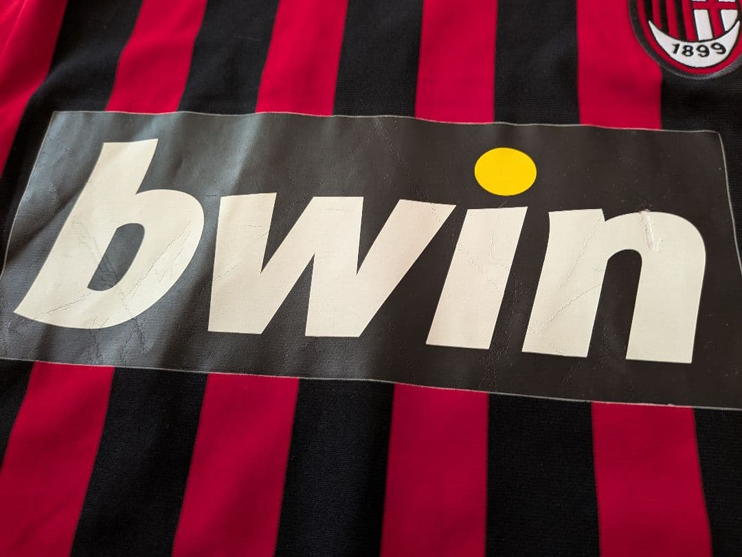 adidas07/08ミランCLモデル長袖ユニフォームNo.22カカー新品