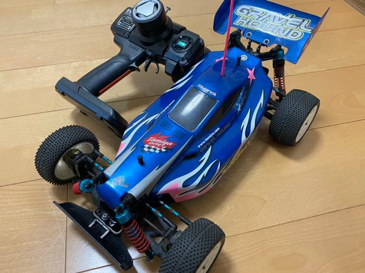 【値下げ】タミヤ グラベルハウンドDF-02 シャーシ プロポ　バッテリーセット