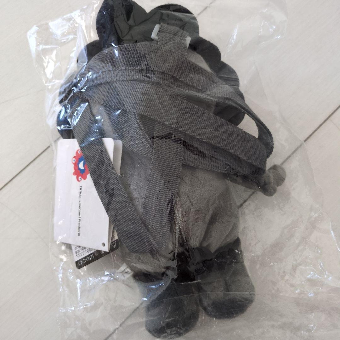 ミャクミャク 全身ぬいぐるみポーチ 黒 大阪・関西万博 黒ミャク