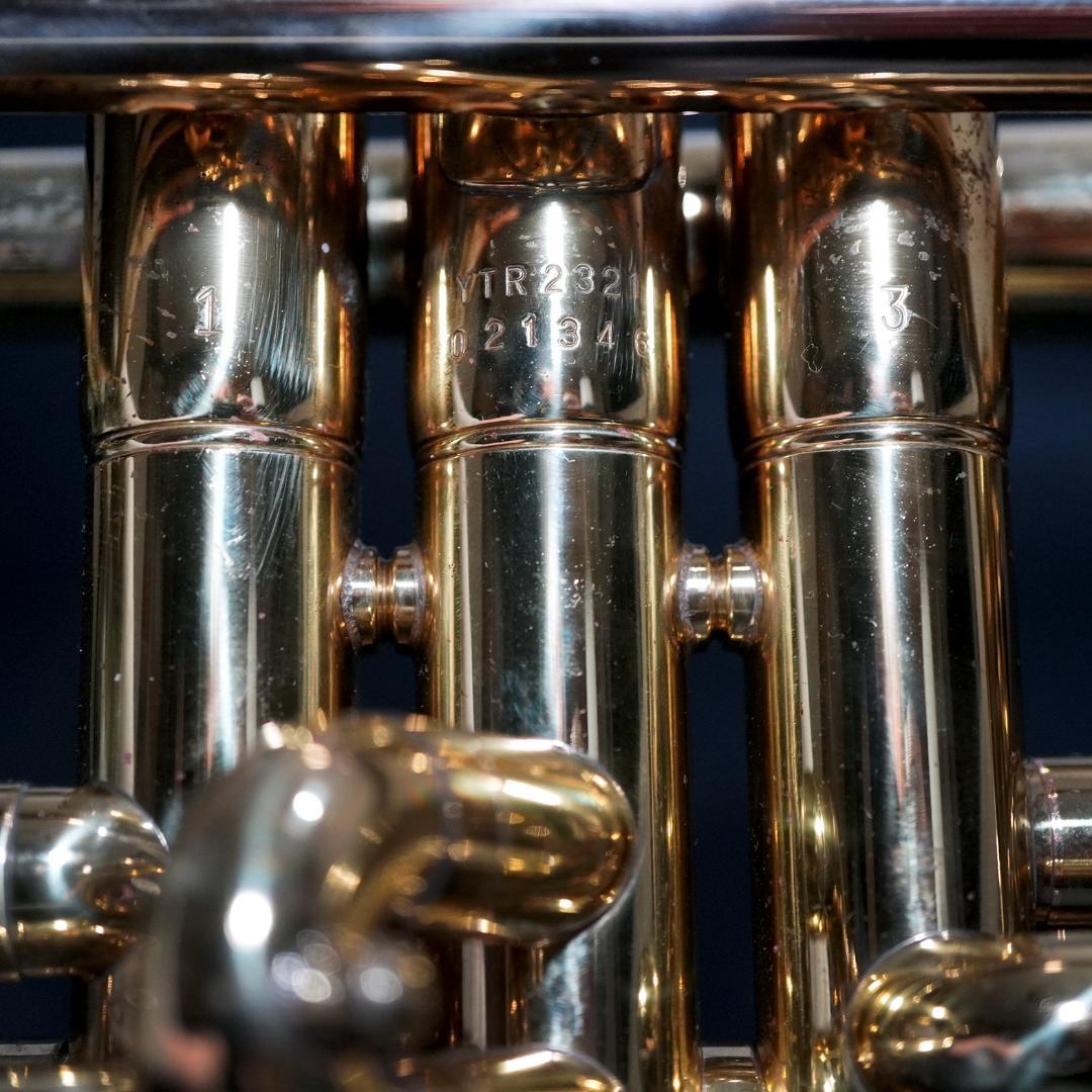 【ラッカー】YAMAHAトランペット YTR2321／マウスピース