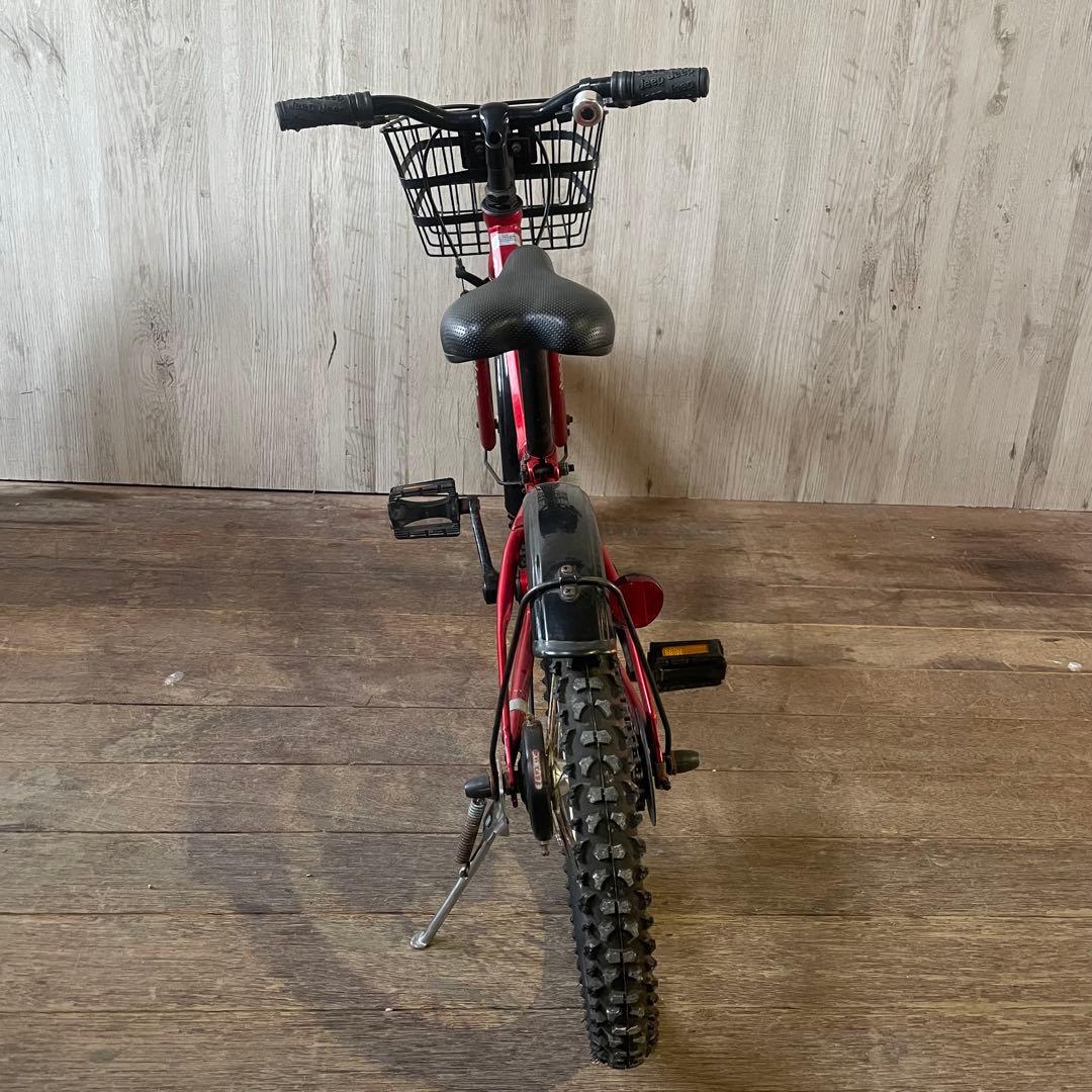 ジープ Jeep JE-18G 幼児用自転車 18インチ レッド ジュニア用