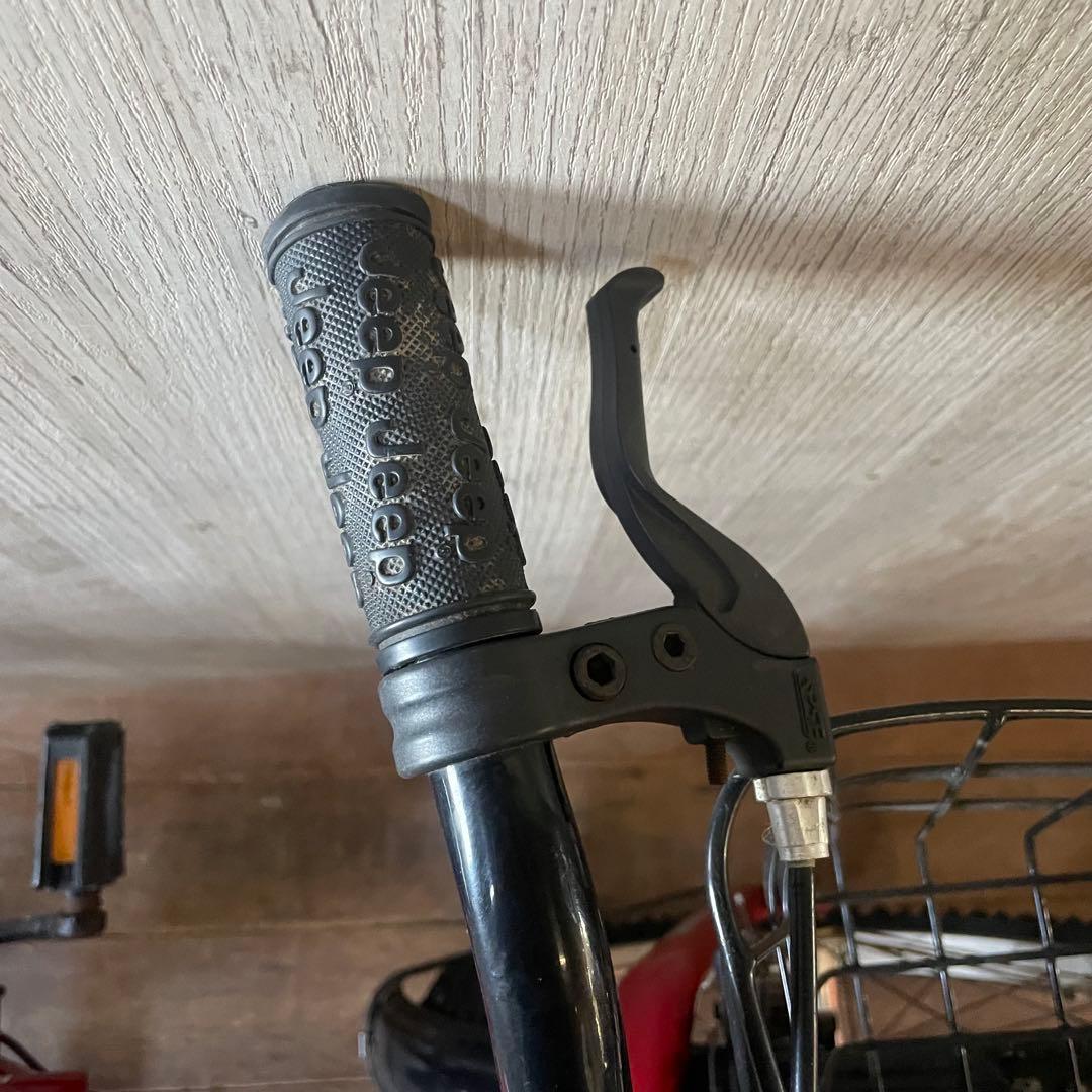 ジープ Jeep JE-18G 幼児用自転車 18インチ レッド ジュニア用