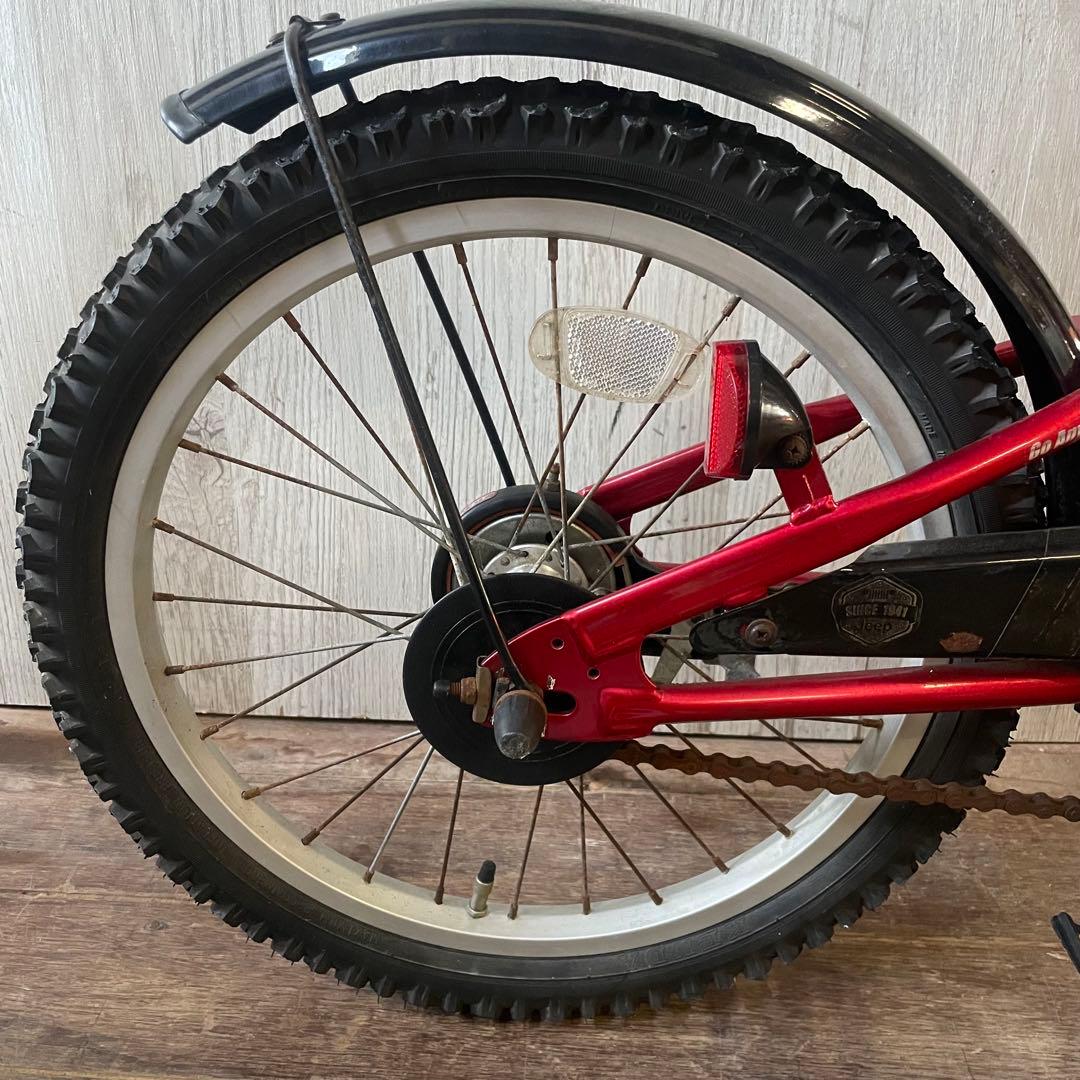 ジープ Jeep JE-18G 幼児用自転車 18インチ レッド ジュニア用