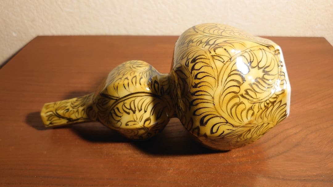 古九谷　九谷焼　花入　徳利　１客