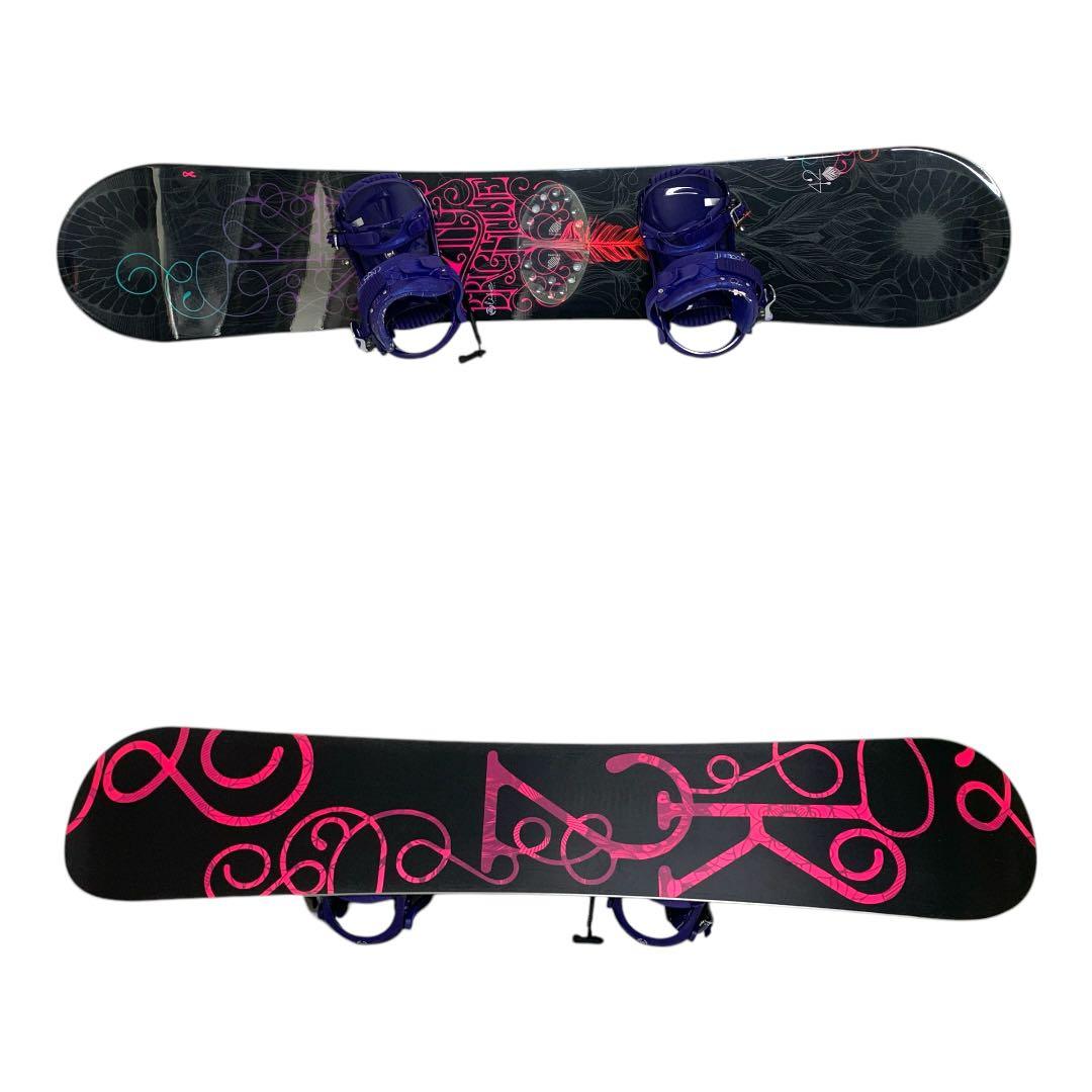 スノーボード　143㎝　K2ブライトライト　ソフトケース他付き　M70221-3