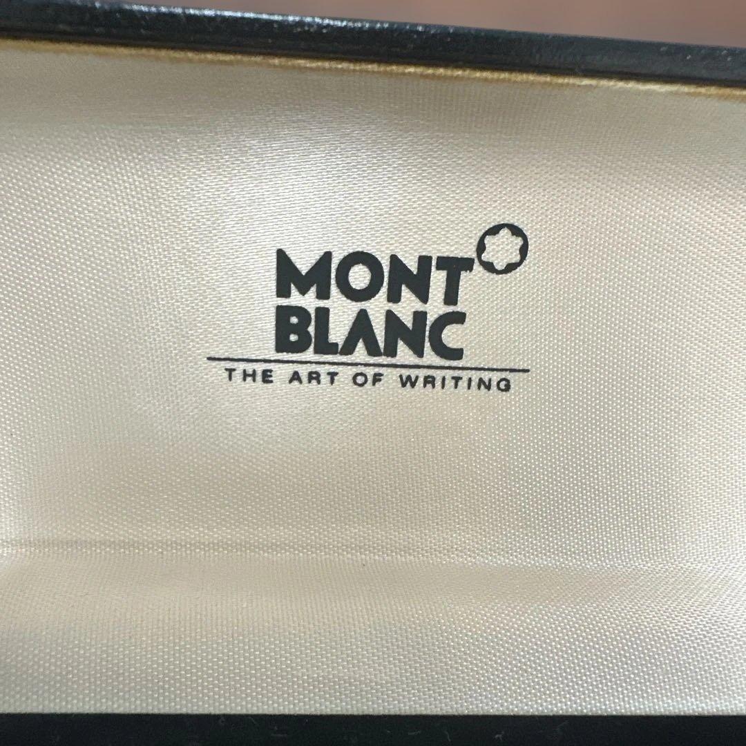 ★良品★モンブラン164Gクラシック黒金ボールペン ケース付