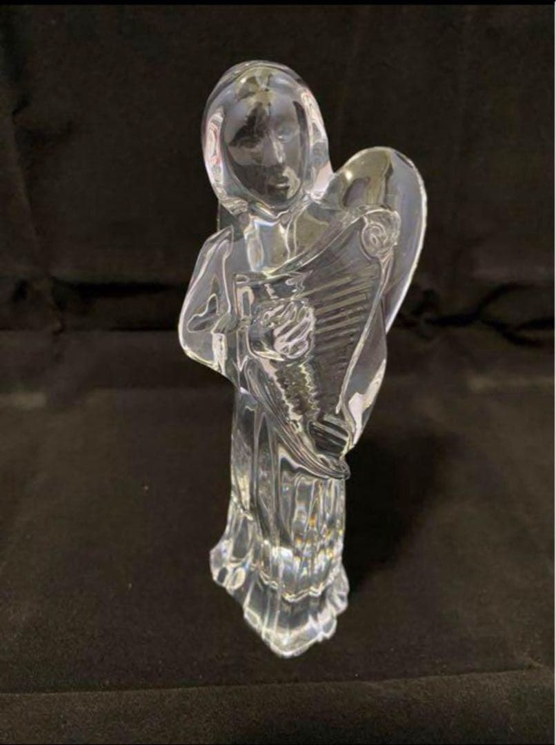 ❤️Baccarat ハープ　竪琴　天使　オブジェ❤️置物