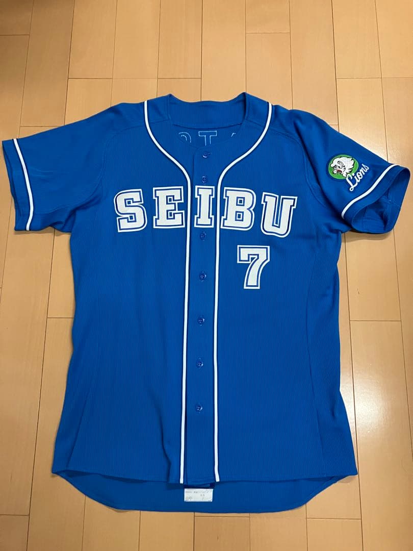 松井稼頭央　実使用　支給　ユニフォーム　西武ライオンズ　黄金期　侍ジャパン