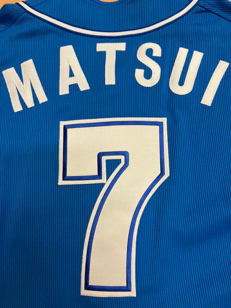 松井稼頭央　実使用　支給　ユニフォーム　西武ライオンズ　黄金期　侍ジャパン