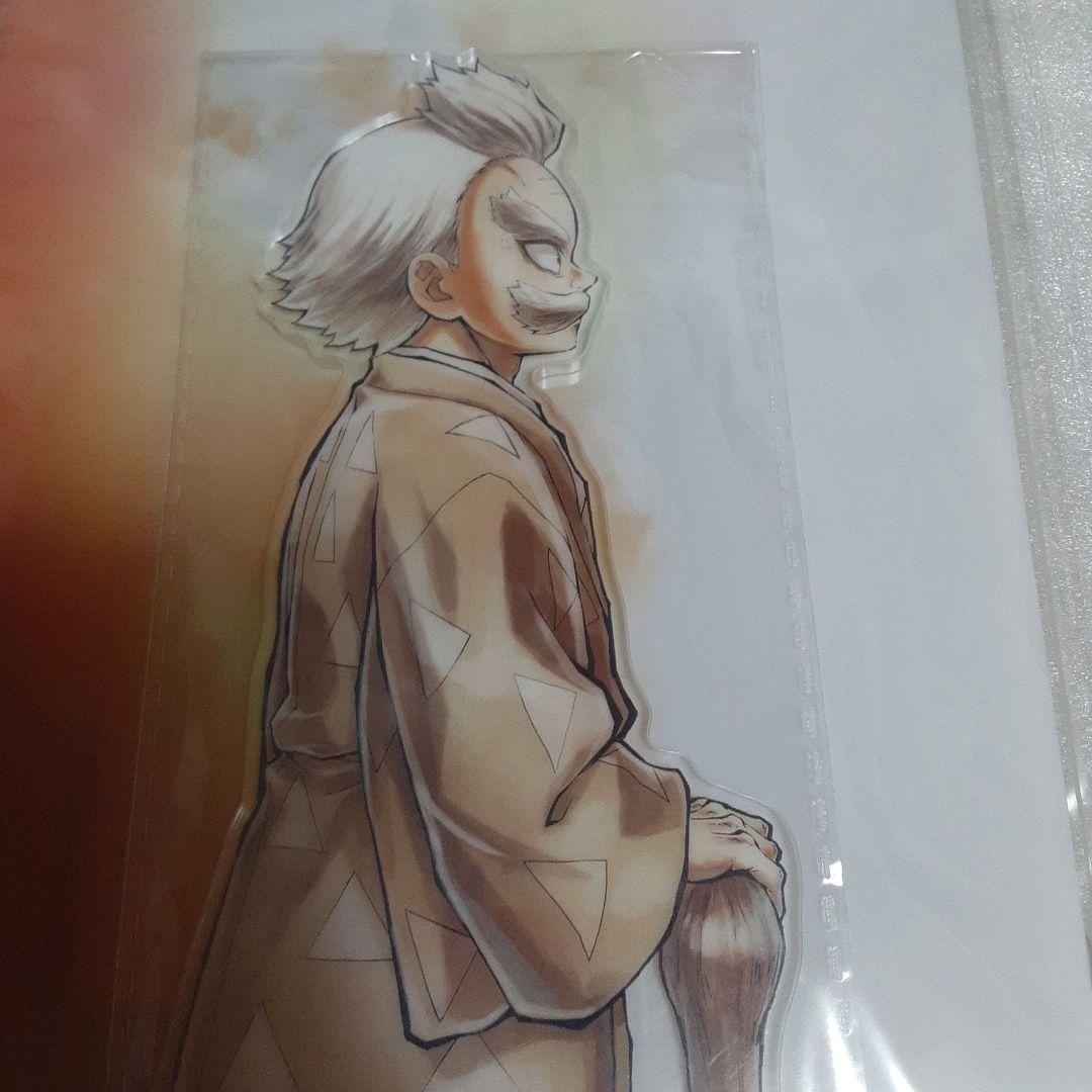 鬼滅の刃　WEBSHOPくじ　繋ぐ　A賞　ビッグアクリルスタンド　善逸と爺ちゃん