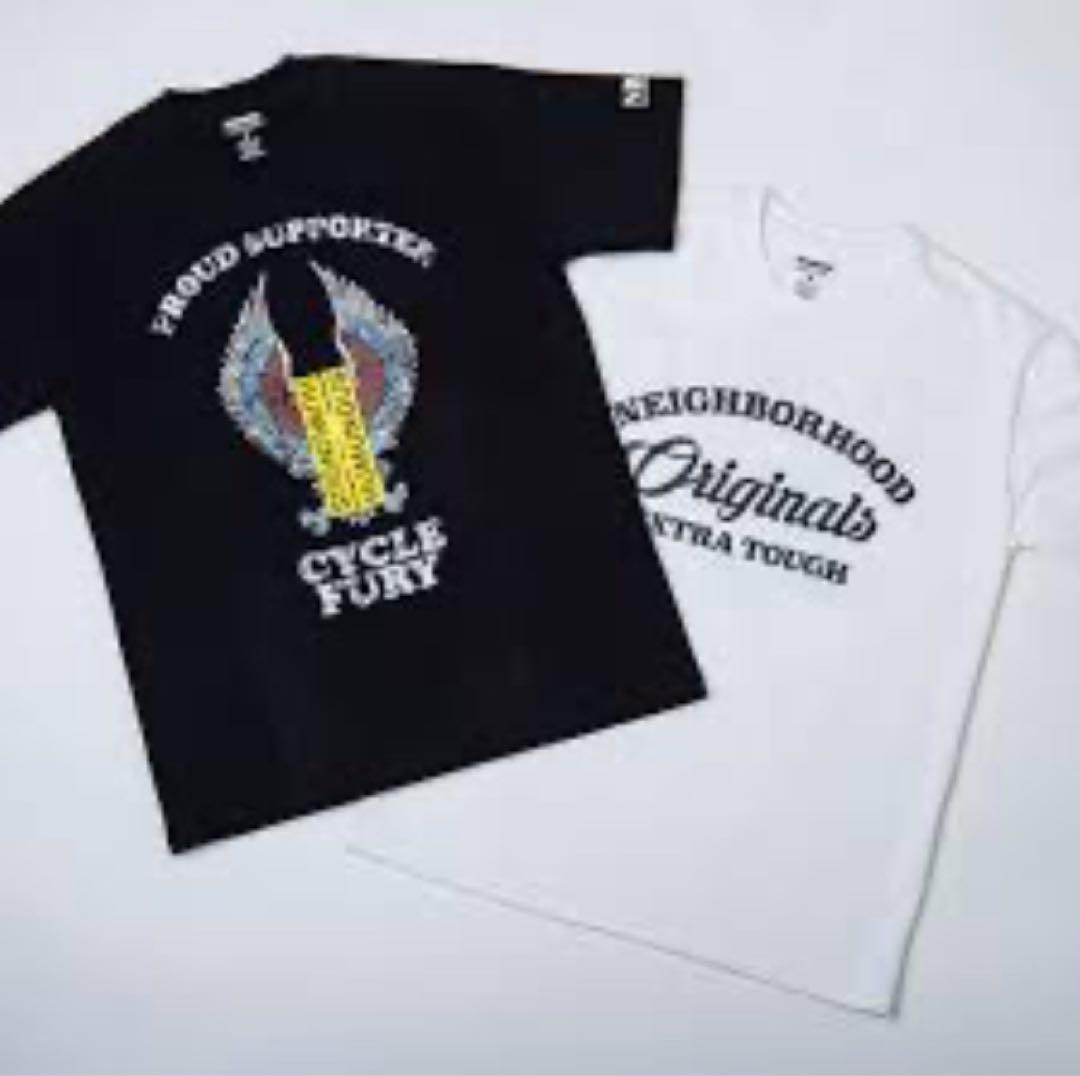 【ムサオ様】稲葉浩志 × NEIGHBORHOODコラボ Tシャツ XL 白＆黒