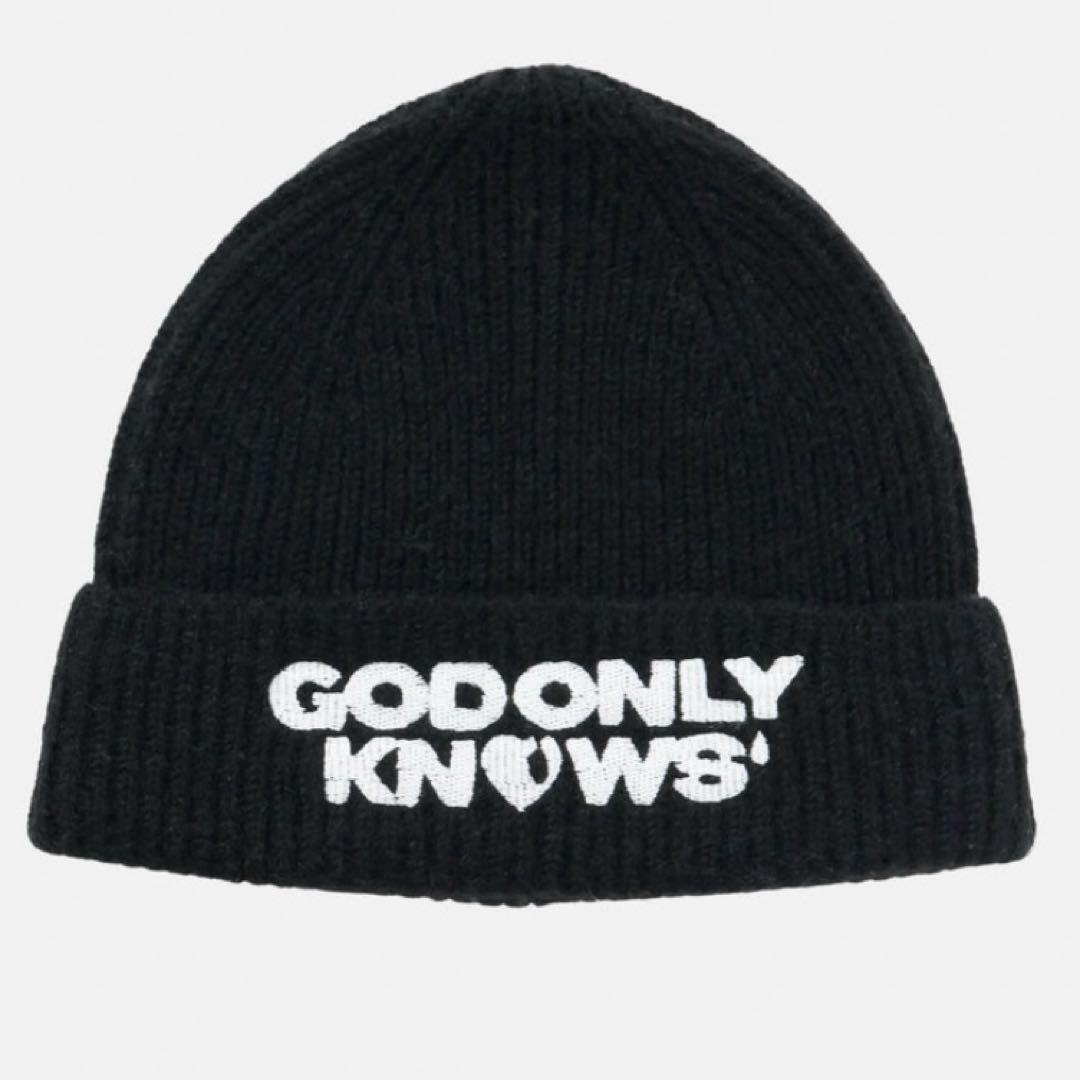 岩田剛典GOD ONLY KNOWS♡ ニット帽　黒　ブラック