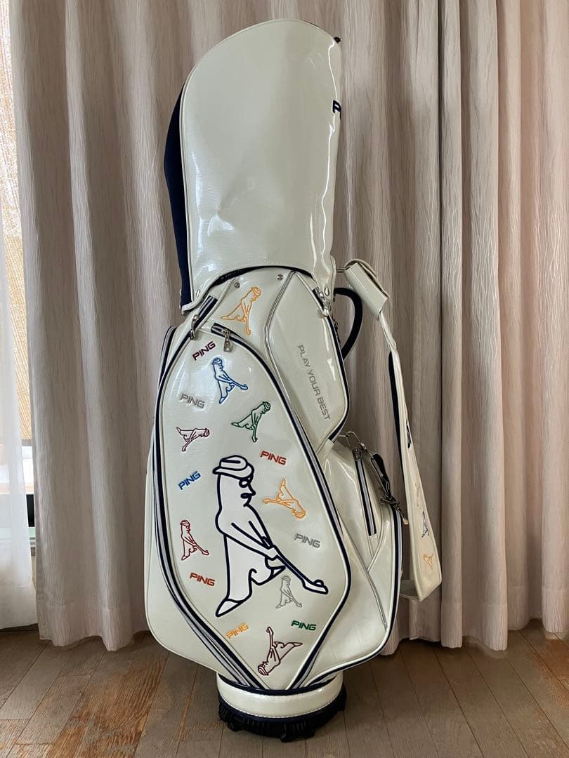 PING キャディバッグ ホワイト