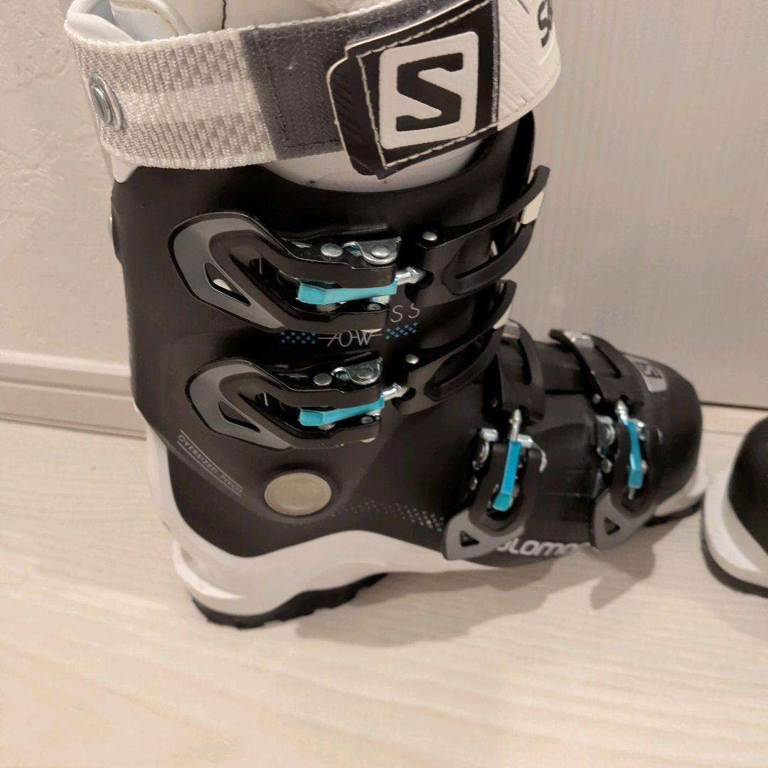 【美品】Salomon 女性用スキーブーツ 24.5