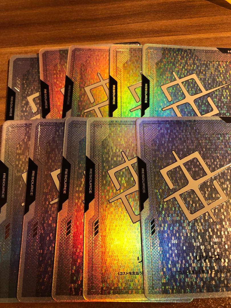 ガンダムカードゲーム リソース パラレル 10枚