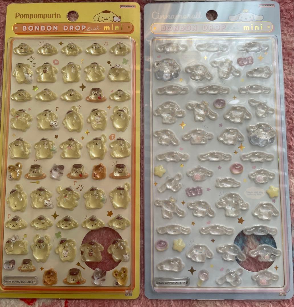サンリオ　ボンボンドロップシールミニ　miniコンプリートセット　②