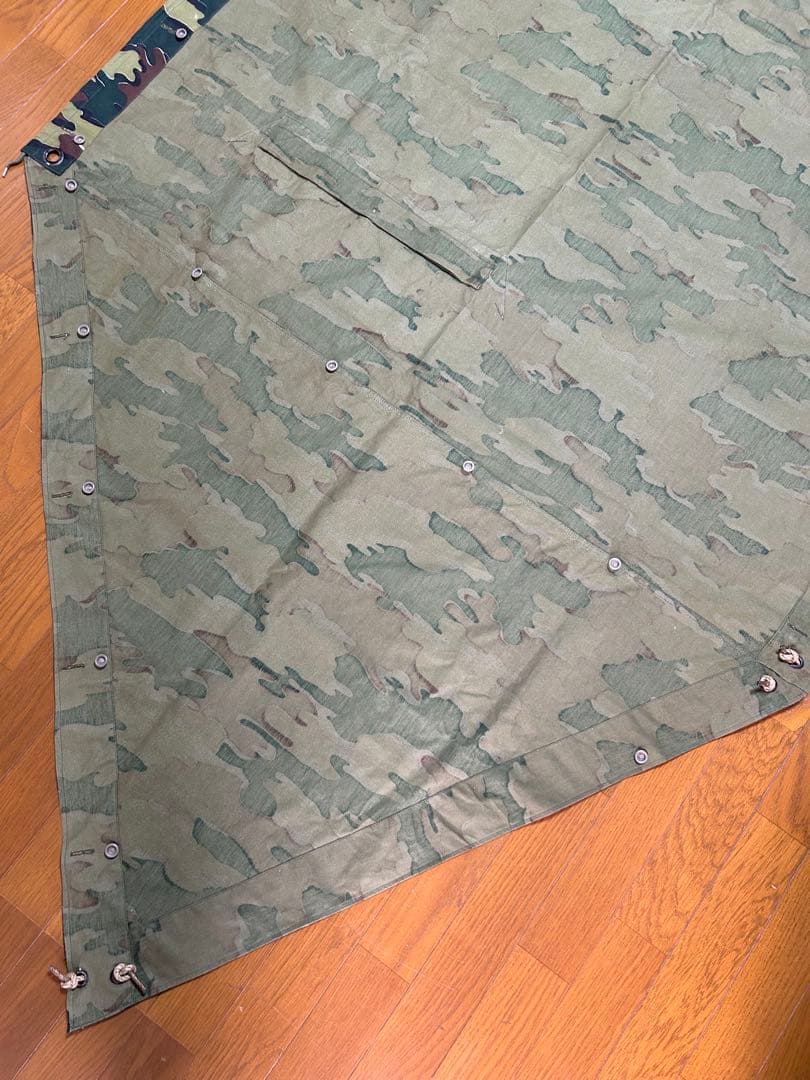 ベルギー軍幕 ジグソーカモ シェルターハーフ 2枚