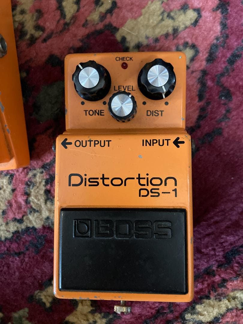 【希少黒ラベル】BOSS DS-1 銀ネジ TA7136P搭載 4点まとめセット