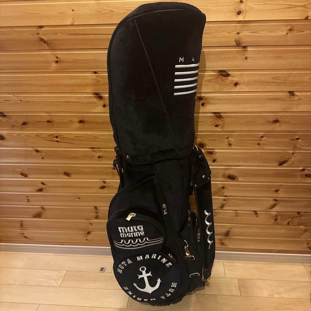 ✨美品✨muta Marineエコファー8キャディバッグ BK
